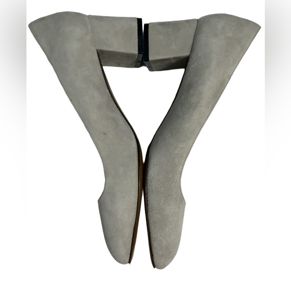 Marni Leather Suede Round Toe Short Block Heels Size 8 - Picture 7 of 8